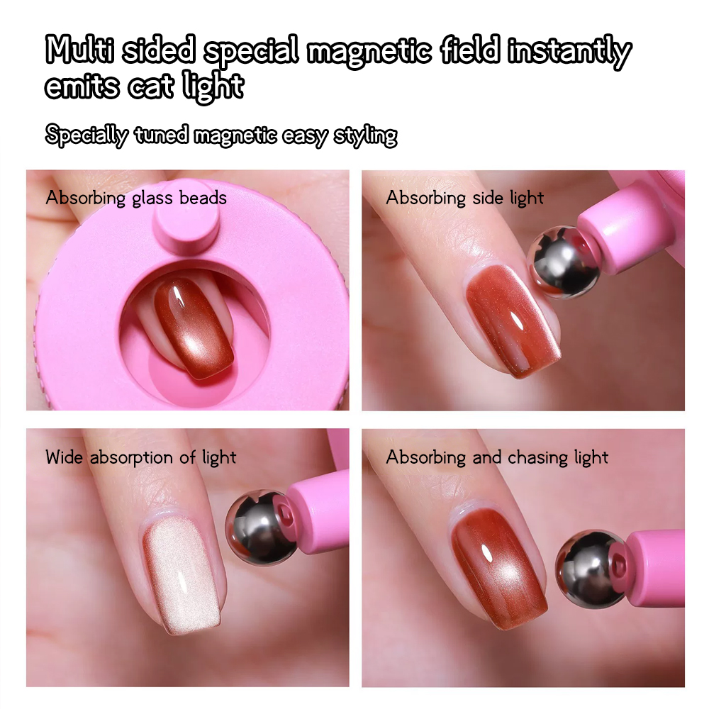 カニウ360 °   回転可能なキャットアイネイルマグネット - Nail Art Gel Polish のレビューと価格
