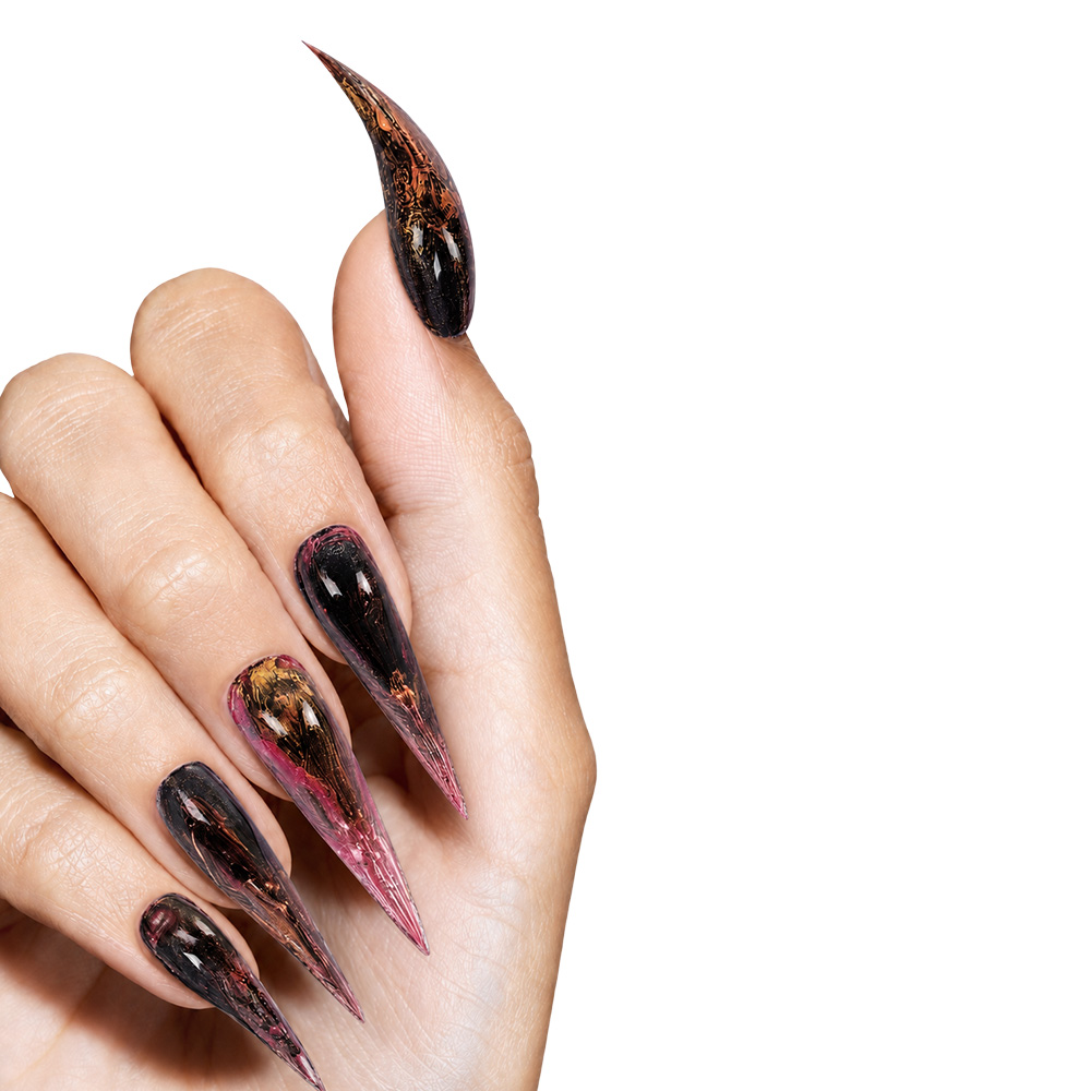 ファンタジア中世女王レイナ フェイクネイル コスプレ ネイル - Nail Art Queen のレビューと価格