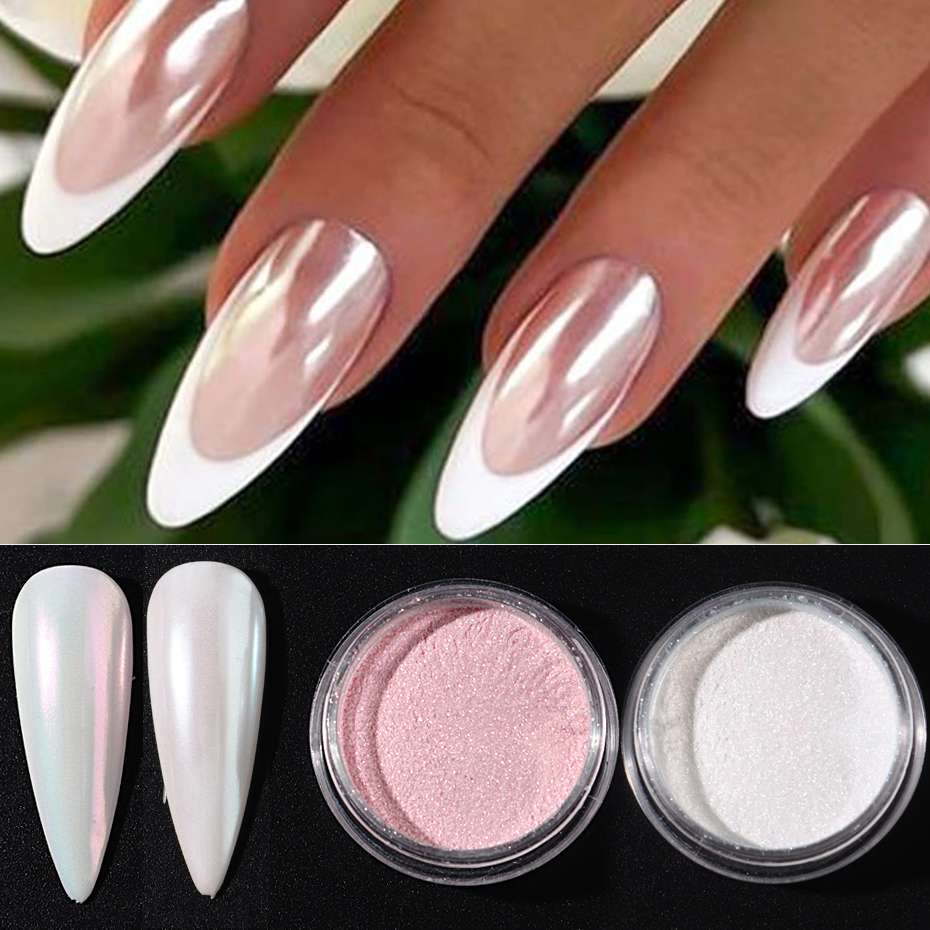 10 個セットネイルマーメイドディッピングパウダーオーロラ効 - Dip Powder Nail のレビューと価格