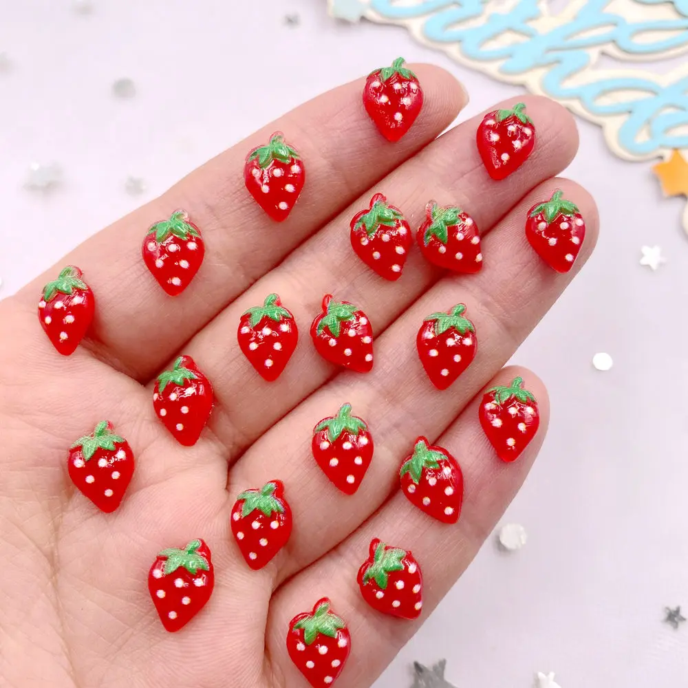 60 個グリッター樹脂カラフルなミニ 3D クリスタル赤いイ - Nail Art Red のレビューと価格