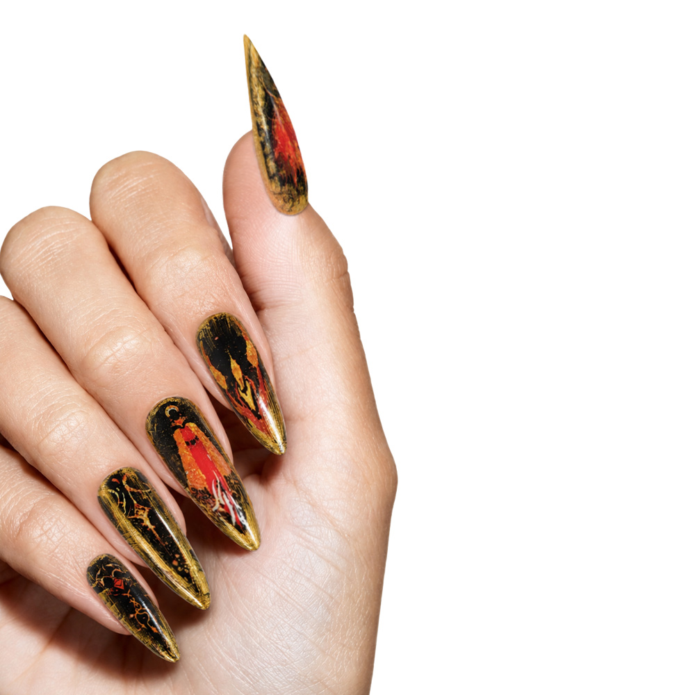 ファンタジア中世女王レイナ ネイルアートチップ コスプレ フ - Nail Art Queen のレビューと価格