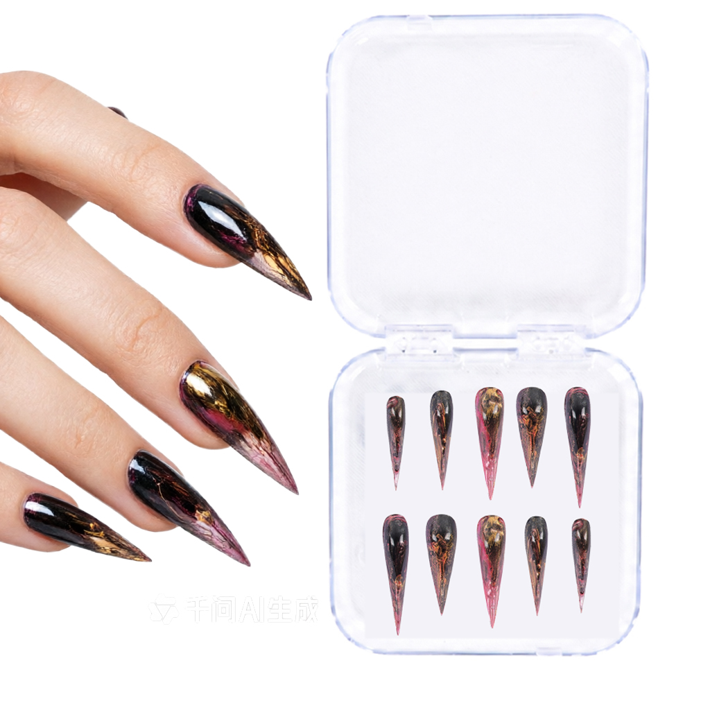 中世の女王レイナのフェイクネイル コスプレ ファンタジーネイ - Nail Art Queen のレビューと価格