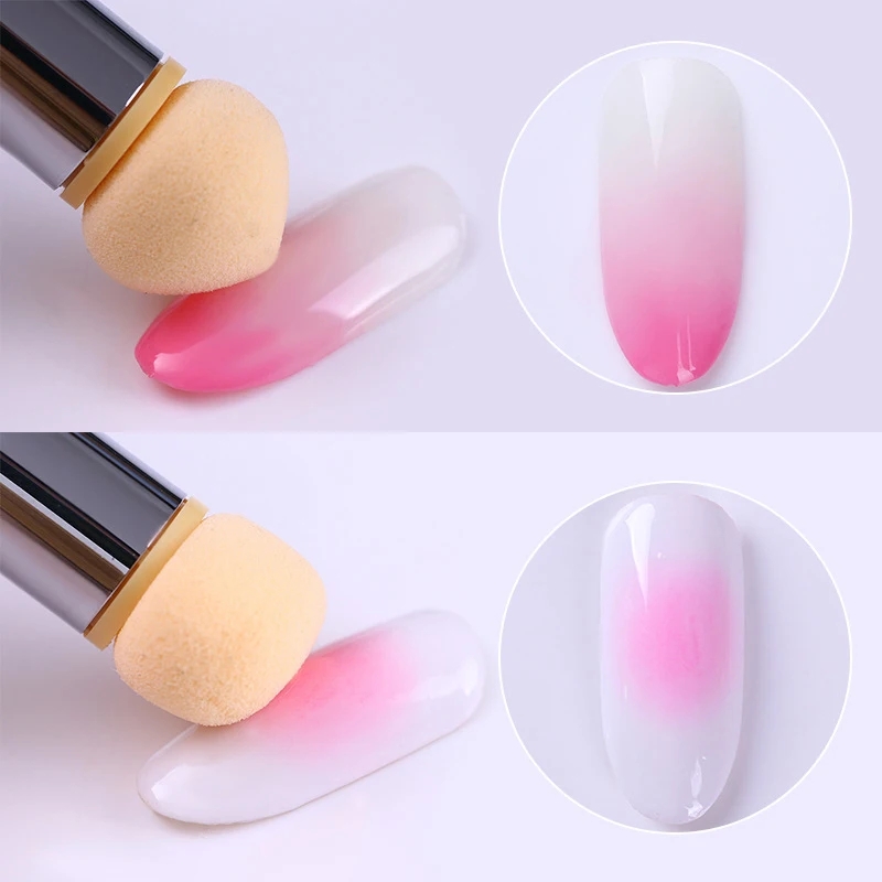 ラウンドシャープヘッドスポンジヘッド交換ネイルアートジェルポ - Dip Powder Nail のレビューと価格