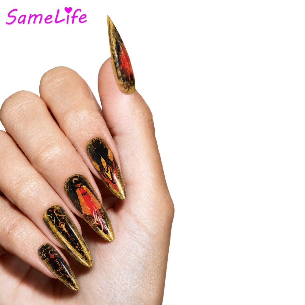 中世の女王レイナのネイルアートチップ、コスプレ、ロールプレイ - Nail Art Queen のレビューと価格