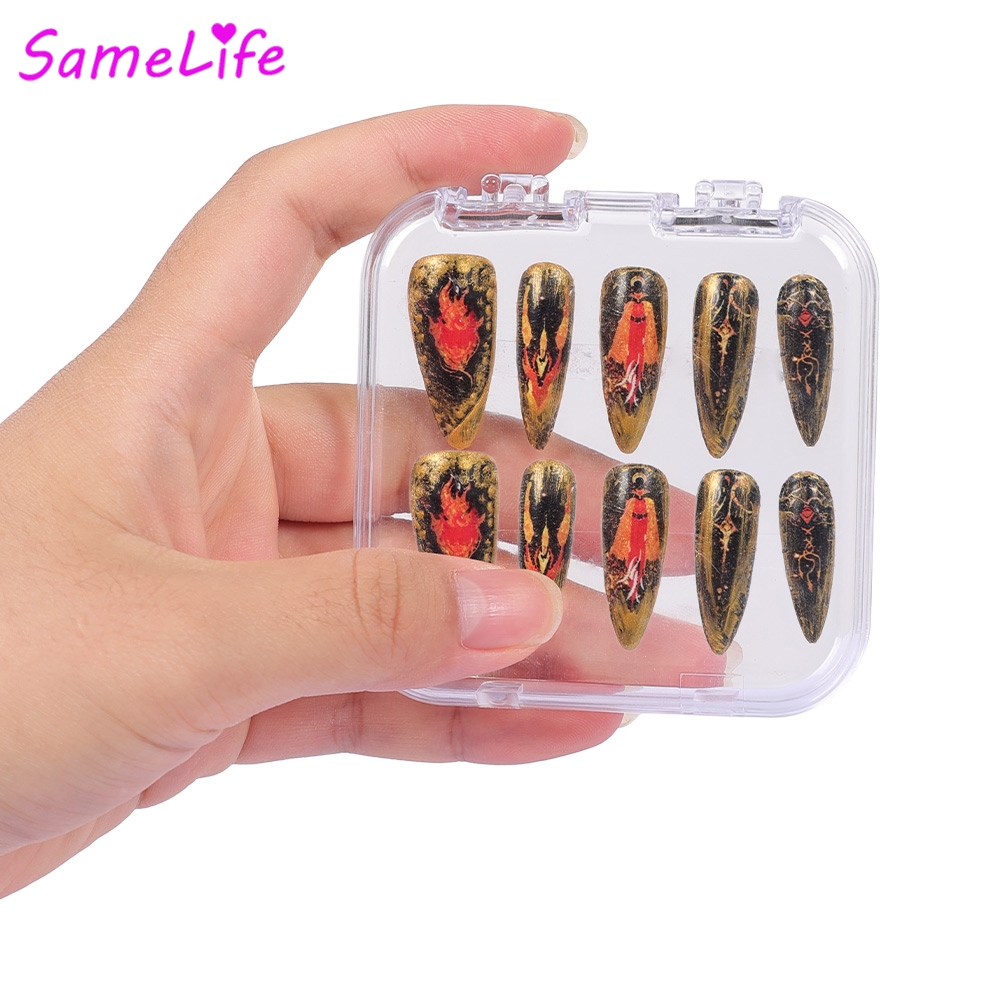 中世の女王レイナのネイルアートチップ、コスプレ、ロールプレイ - Nail Art Queen のレビューと価格